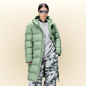 NWT Rains Alta Waterproof Puffer in Sage XL